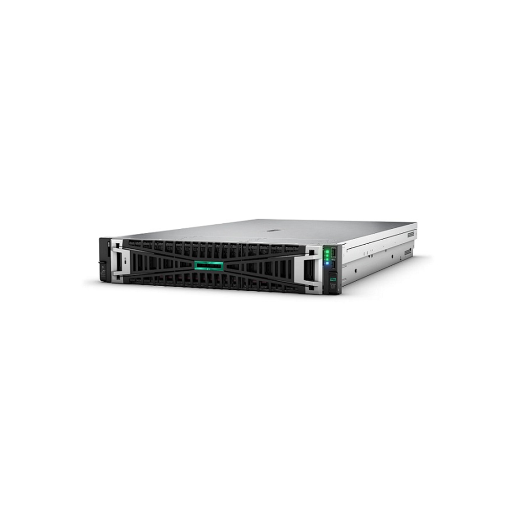 HPE DL380 G11 XEON GOLD 6530 P81787-425 64GB DDR5 RDIMM-2x480GB SSD-2x1100w Rack Sunucu