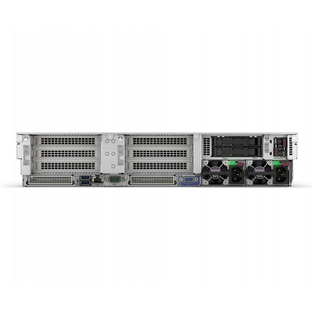 HPE DL380 G11 XEON GOLD 6530 P81787-425 64GB DDR5 RDIMM-2x480GB SSD-2x1100w Rack Sunucu