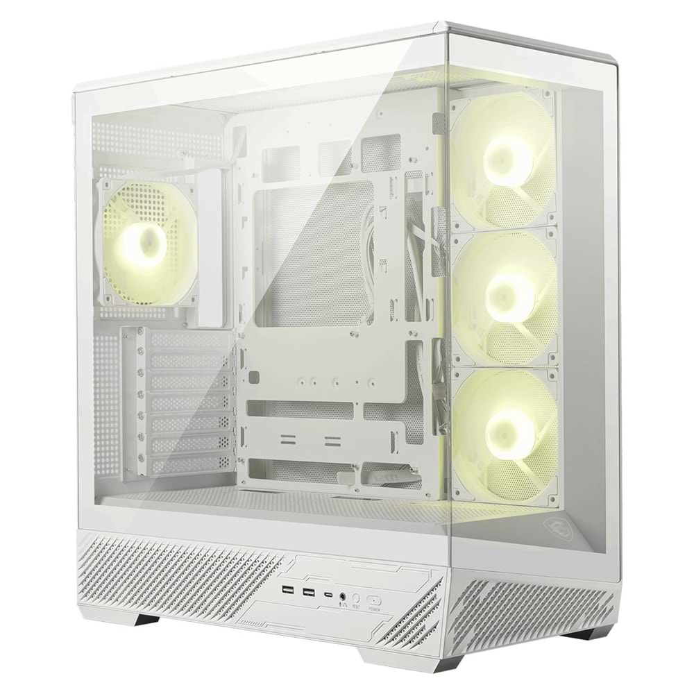 MSI MAG PANO 130R PZ WHITE PANORAMIK GAMING MID-TOWER PC KASASI BEYAZ