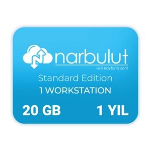 NARBULUT Backup Now Standart Edition 20GB Lisans 1yıl 20kullanıcı basic support is included. 
