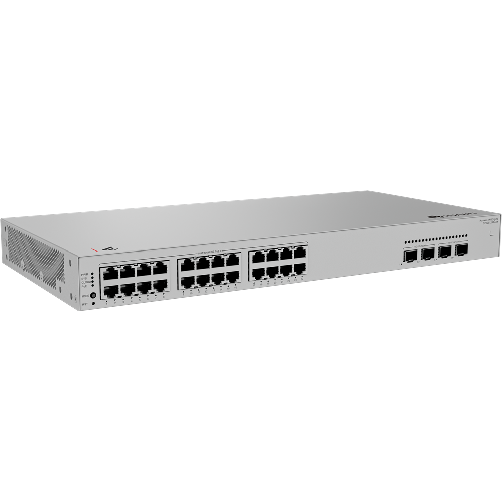 HUAWEI 24port POE+ 400w 2-SFP 2.5GE/2-SFP 10GE Gigabit Yönetilebilir Switch eKIT S220S-24P4JX