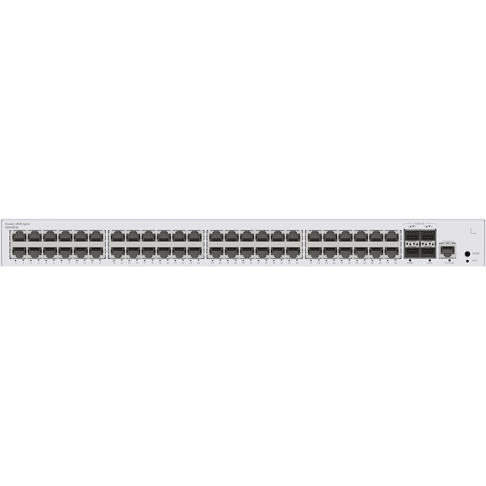 HUAWEI 48port 4-SFP 10GbE Gigabit Yönetilebilir Switch eKIT S220-48T4X