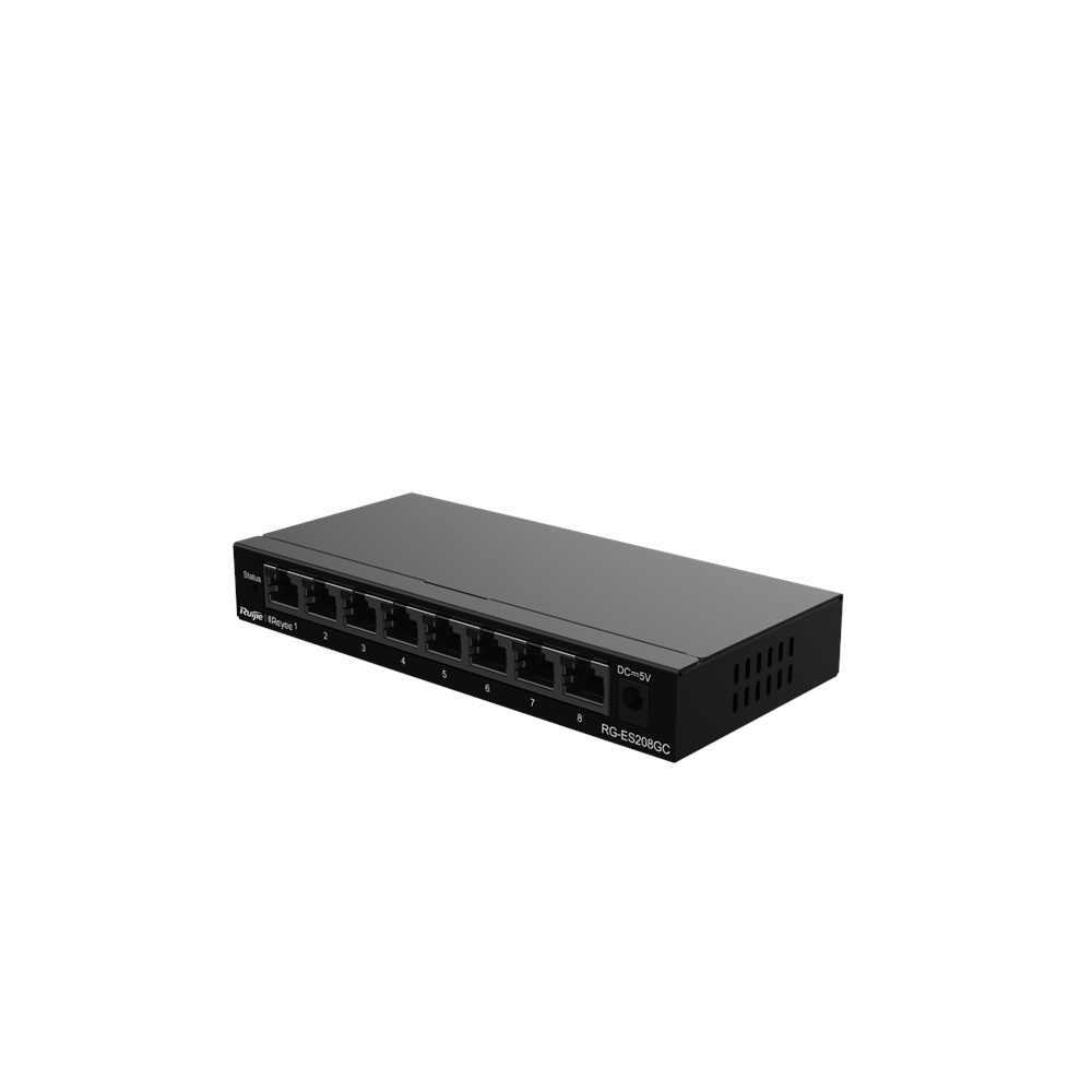 RUIJIE 8port Gigabit Yönetilebilir Switch REYEE RG-ES208GC