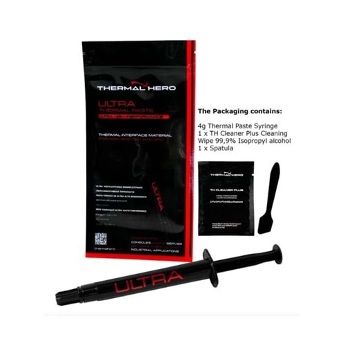 THERMAL HERO ULTRA TH-301304-INT 4Gr 13.0W Premium Termal Macun