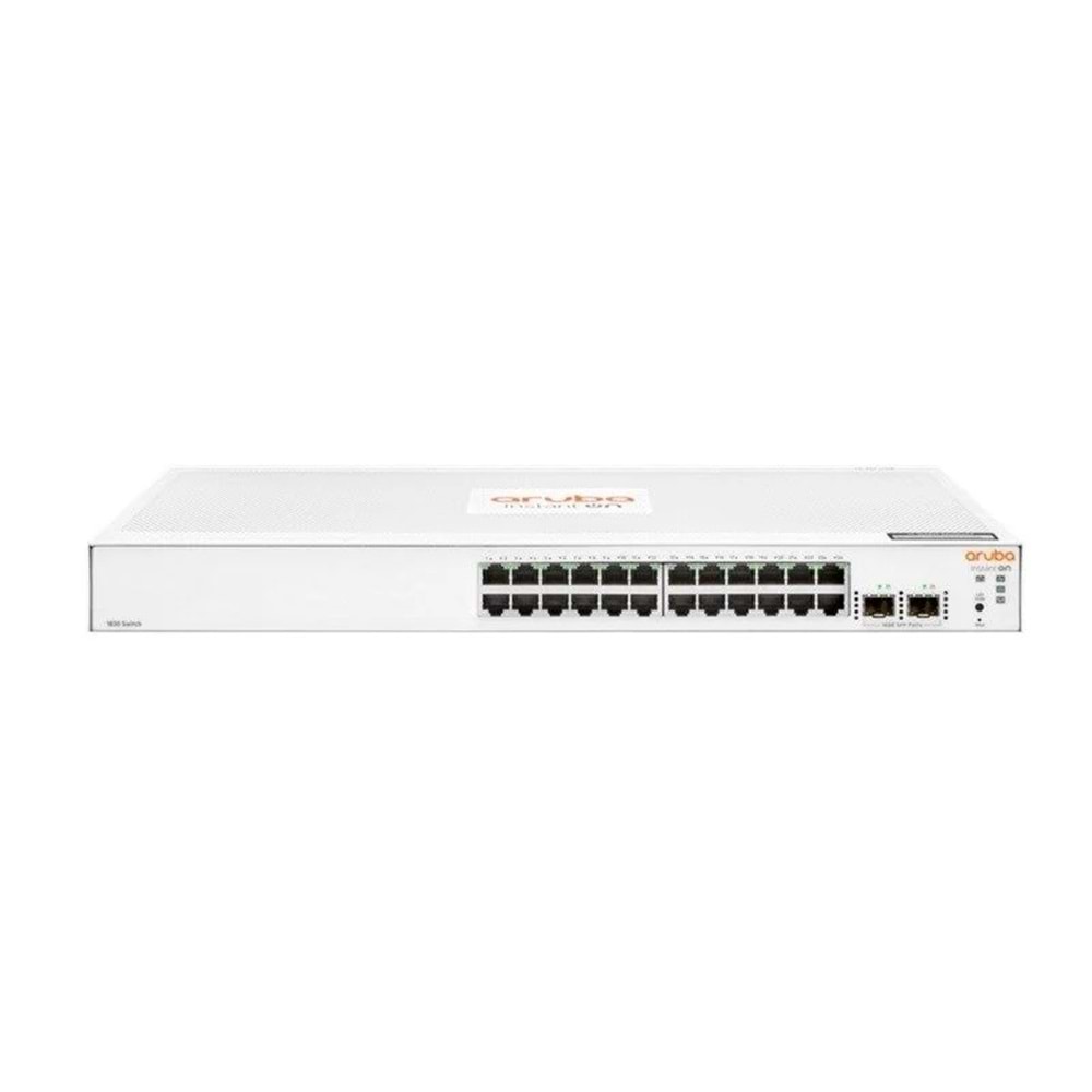 ARUBA 24port 2-SFP Gigabit Yönetilebilir Switch RackMount Instant On 1830-24G JL812A