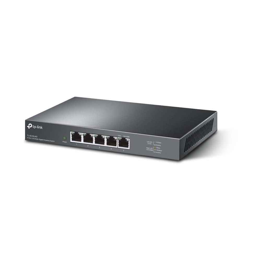 TP-LINK 5port 2.5 Gigabit Yönetilemez Switch TL-SG105-M2