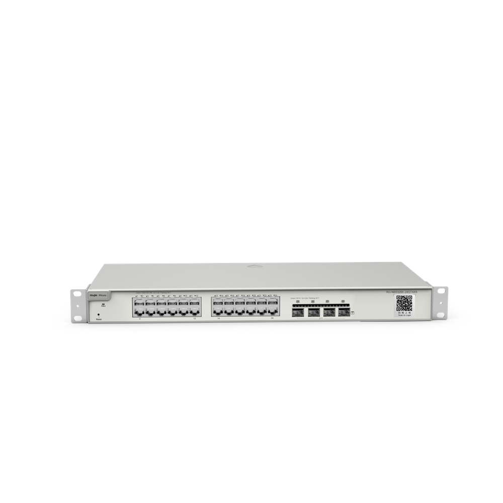 RUIJIE 24port 4-10GbE SFP Gigabit Yönetilebilir Switch RG-NBS3200-24GT4XS