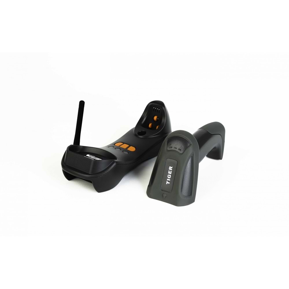 PERKON (TIGER) 2D Imager CS26 Wlan (Kablosuz) El Tipi Karekod Okuyucu Ayaklı 200metre mesafeye kadar