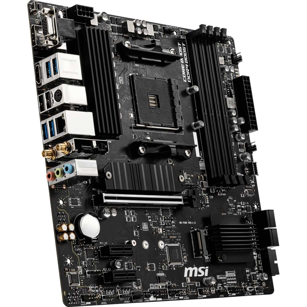 MSI B550M PRO-VDH WIFI DDR4 HDMI DP PCIE 4.0 AM4 mATX 
