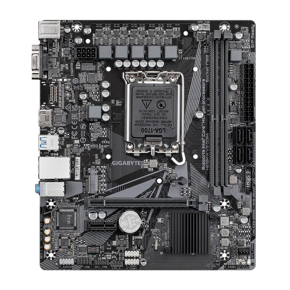 GIGABYTE H610M H v3 DDR4 HDMI PCIE 4.0 1700p mATX 