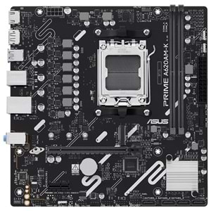 ASUS PRIME A620AM-K DDR5 HDMI PCIe 16X v4.0 AM5 mATX
