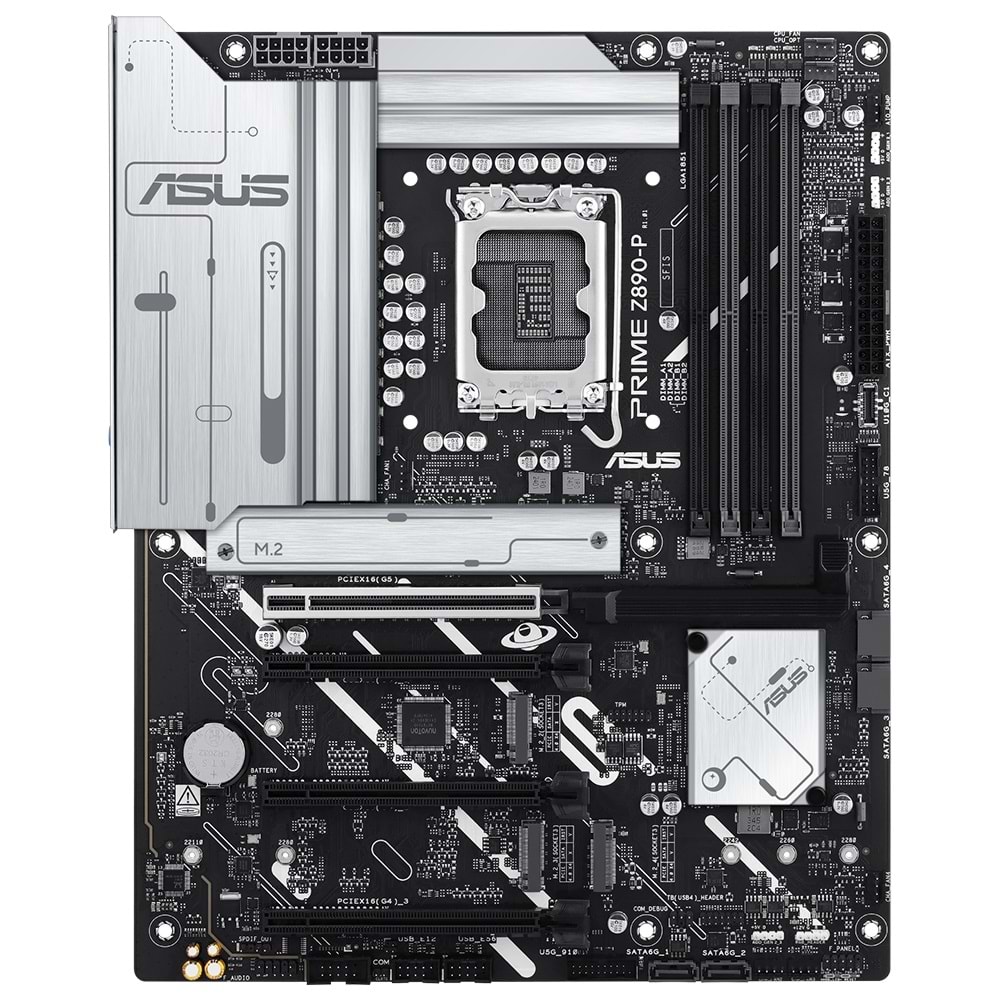 ASUS PRIME Z890-P WIFI-7 DDR5 THUNDERBOLT-HDMI DP PCIE 5.0 1851p ATX 