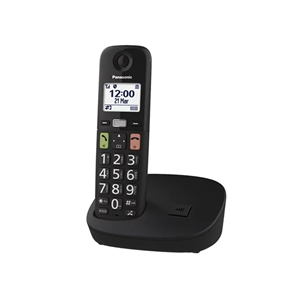 PANASONIC KX-TGU110 Kablosuz LCD Ekranlı Telefon Siyah