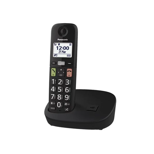 PANASONIC KX-TGU110 Kablosuz LCD Ekranlı Telefon Siyah