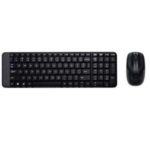 LOGITECH MK220 Kablosuz Q Trk Siyah Multimedya Klavye - Mouse Set 920-003163