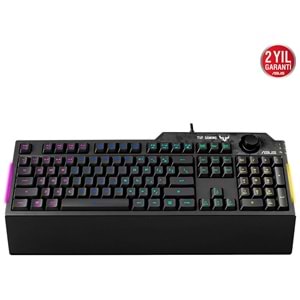 ASUS TUF GAMING K1 USB Q Trk Mekanik Hisli Siyah Gaming Klavye