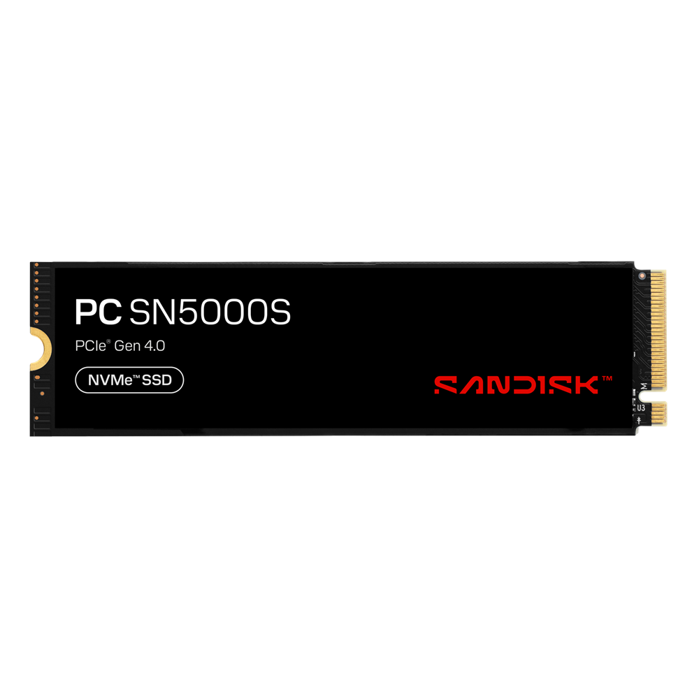 SANDİSK SN5000S 512GB SDEQNSJ-512G 5000-4000MB/s 2280 M2 NVME GEN4 Disk Kutusuz