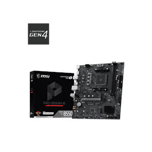 MSI PRO B550M-B DDR4 HDMI-DP PCIE 4.0 AM4 mATX