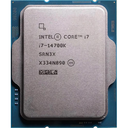 INTEL CORE i7 14700K 61MB 12çekirdekli O/B UHD 770 1700p 125w Kutusuz+Fansız 