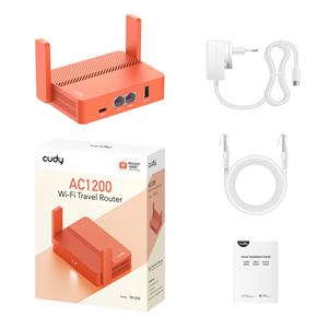 CUDY TR1200 2port AC1200 VPN Router
