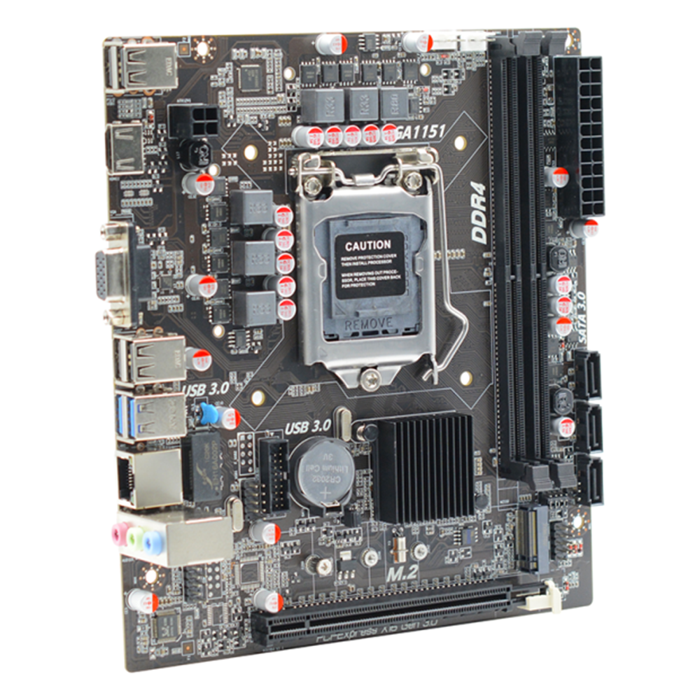 AFOX IH310C-MA6-V4 DDR4 HDMI VGA PCIe 16X 1151p mATX