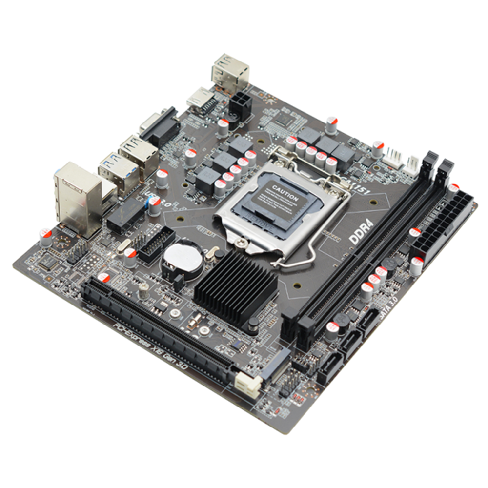 AFOX IH310C-MA6-V4 DDR4 HDMI VGA PCIe 16X 1151p mATX