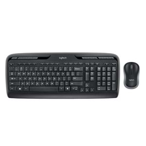 LOGITECH MK330 Kablosuz Q Trk Siyah Multimedya Klavye - Mouse Set 920-003988