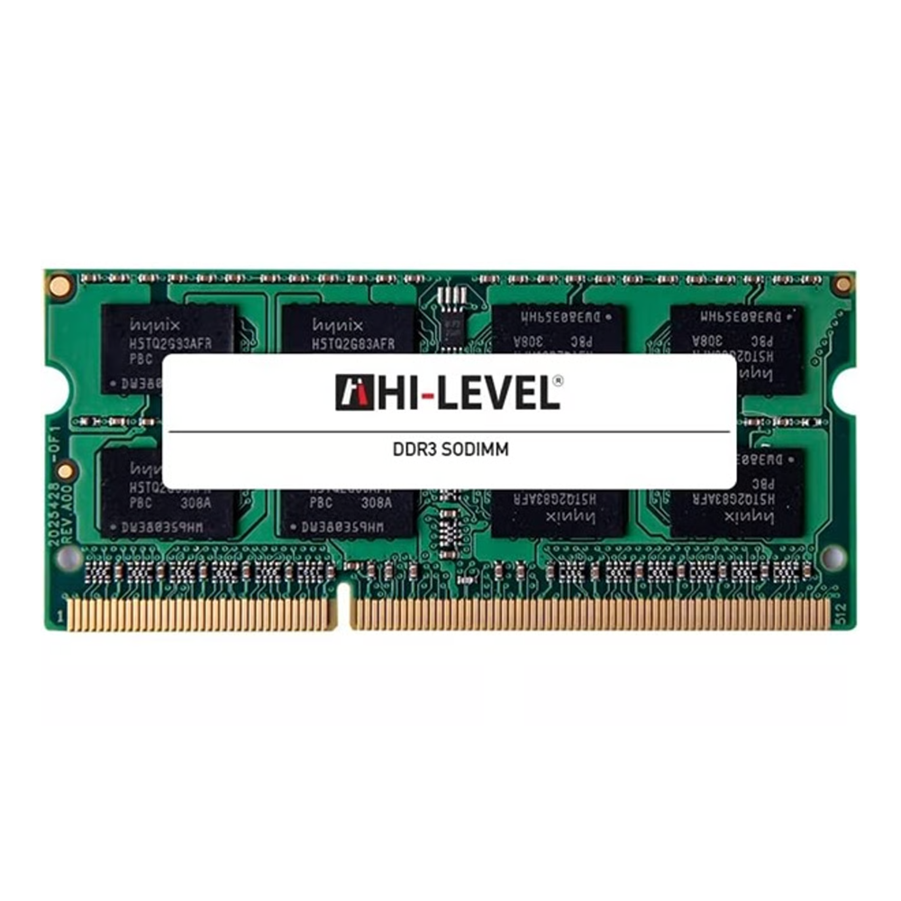 HI-LEVEL 4GB DDR3 1600MHZ NOTEBOOK RAM VALUE HLV-SOPC12800LV/4G 1.35volt (Low Voltage)