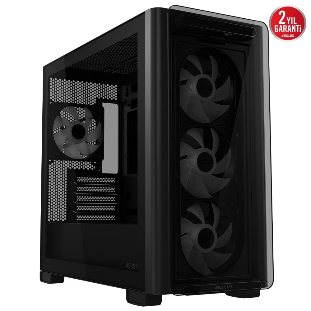 ASUS A23 PLUS TG ARGB Gaming Mid Tower PC Kasası / 90DC00K0-B19010