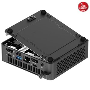 ASUS CORE 3 100U-RAM DİSK YOK-FDOS MINI PC / NUC15 PRO SLIM KIT RNUC15CRKI300002 /90AR00R2-M00050