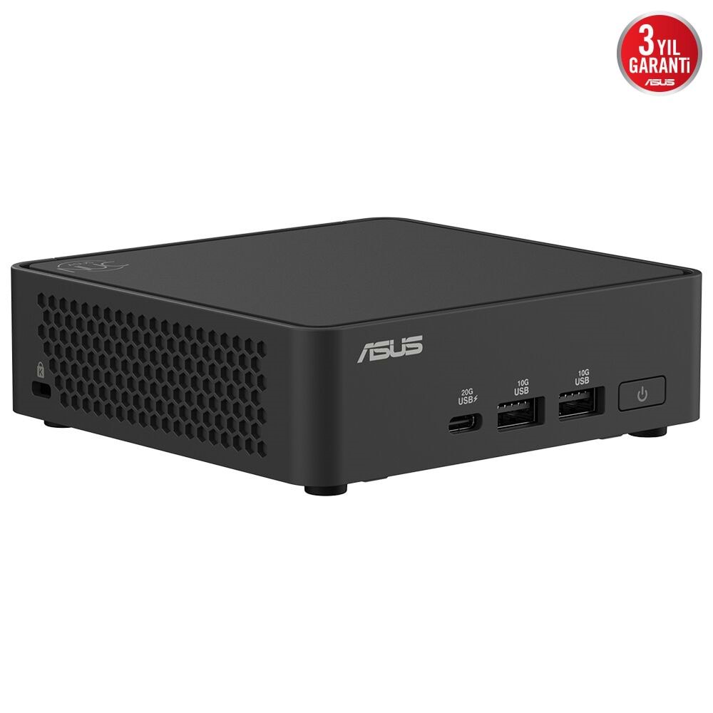 ASUS CORE 3 100U-RAM DİSK YOK-FDOS MINI PC / NUC15 PRO SLIM KIT RNUC15CRKI300002 /90AR00R2-M00050