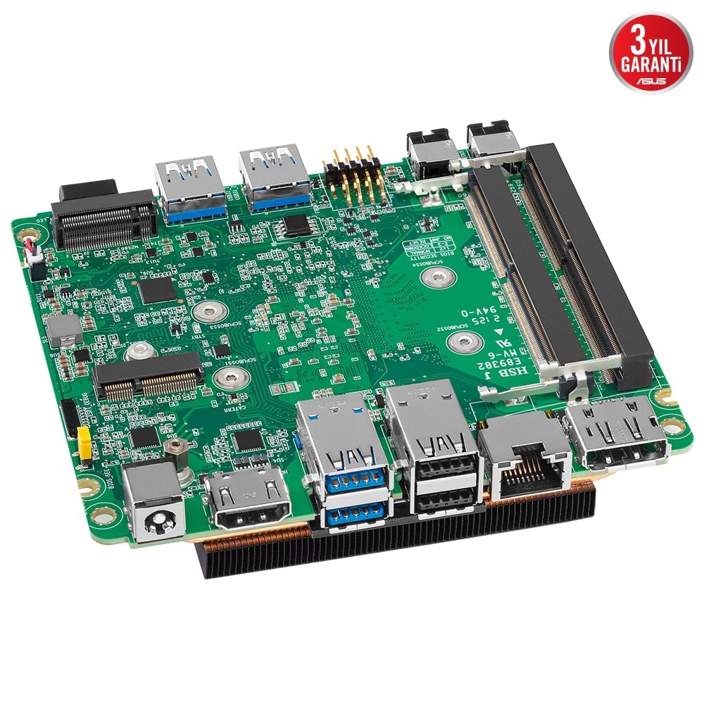 ASUS CORE i5 1250P-RAM DİSK YOK-FDOS MINI PC / NUC12 Pro Slim Kit NUC12WSKV5 / 90AB2WSK-MRD120