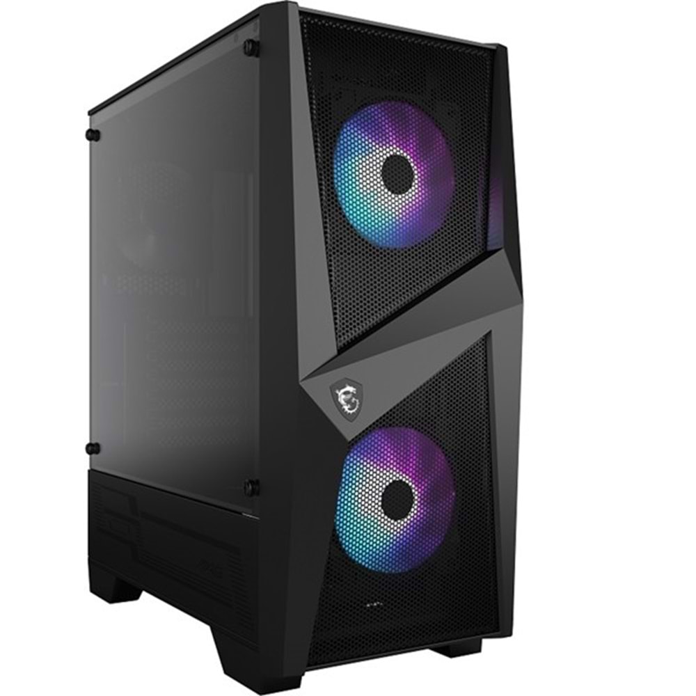 MSI MAG FORGE 100R Gaming Mid-Tower PC Kasası Siyah