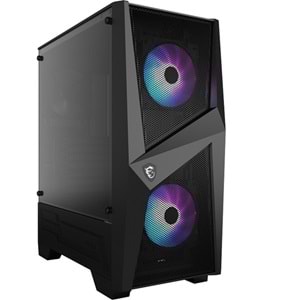 MSI MAG FORGE 100R Gaming Mid-Tower PC Kasası Siyah