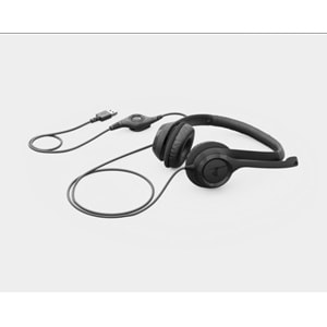 LOGITECH H390 USB Mikrofonlu Kulaklık Siyah Headset 981-000406