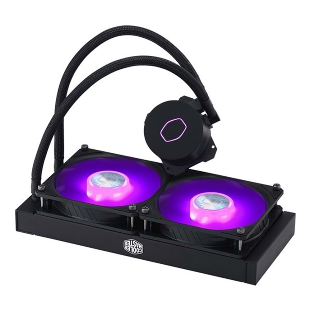 COOLERMASTER 240mm ML240L v2 MLW-D24M-A18PC-R2 RGB Sıvı Soğutmalı AM5-1700p İşlemci Fanı