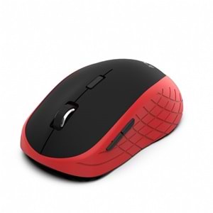 INCA IWM-391T Kablosuz Rubber 1600dpi Optic Siyah/Kırmızı Mouse
