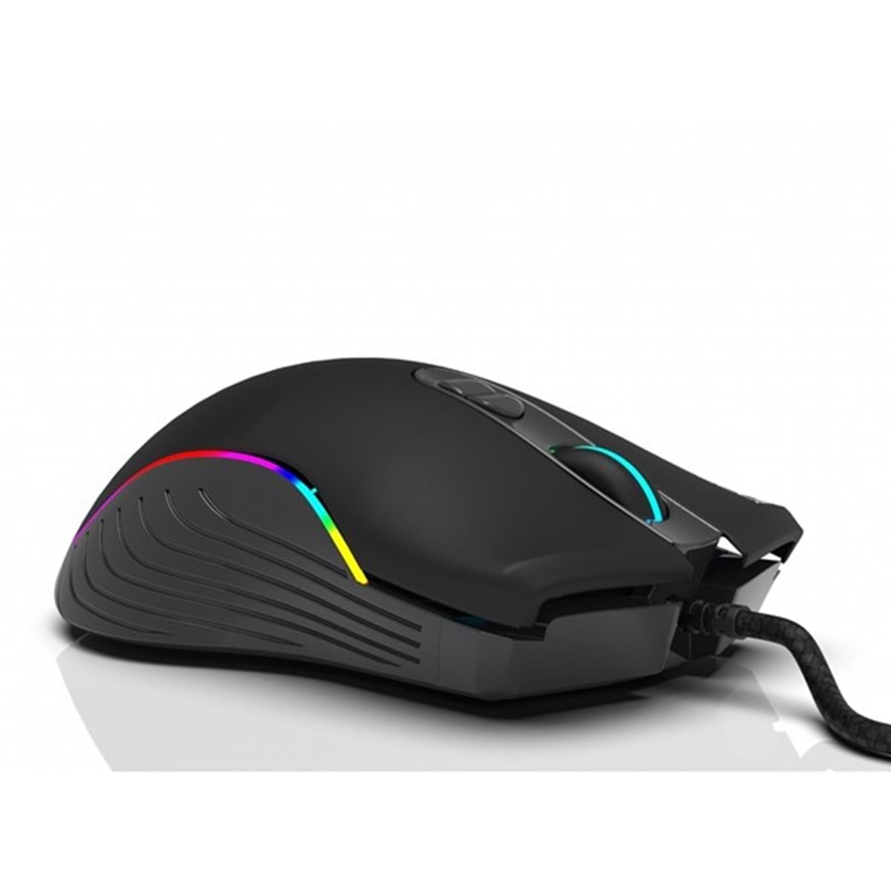 INCA IMG-GT15 USB RGB Led Aydınlatmalı 4800dpi Gaming Optic Siyah Mouse