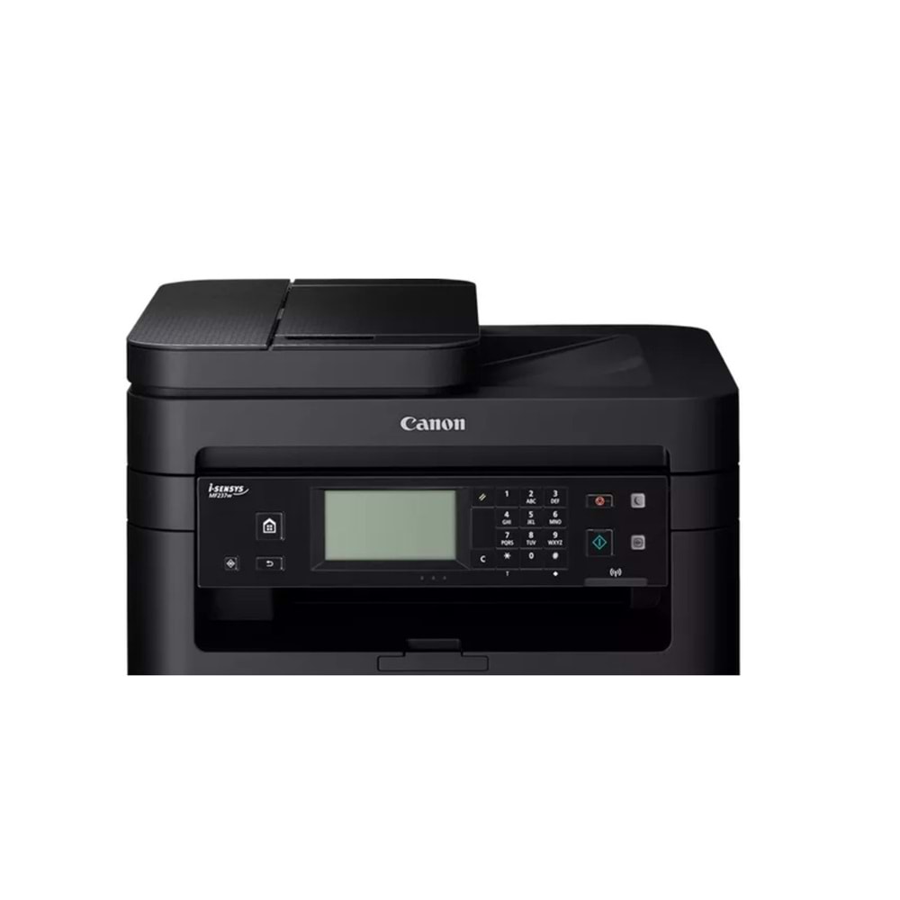 CANON MF237w A4 Siyah Çok Fonksiyonlu Faxlı Laser Yazıcı USB 2.0,Ethernet,Kablosuz Demo+2 Tonerli