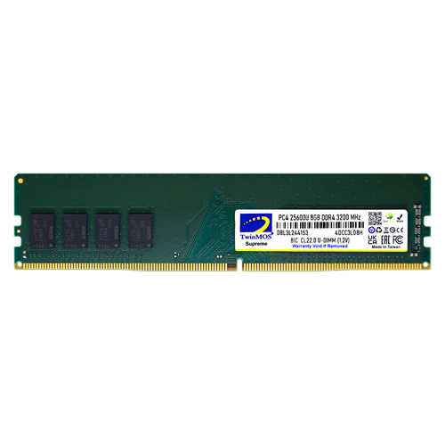 TWINMOS 8GB DDR4 3200MHZ PC RAM VALUE MDD48GB3200D