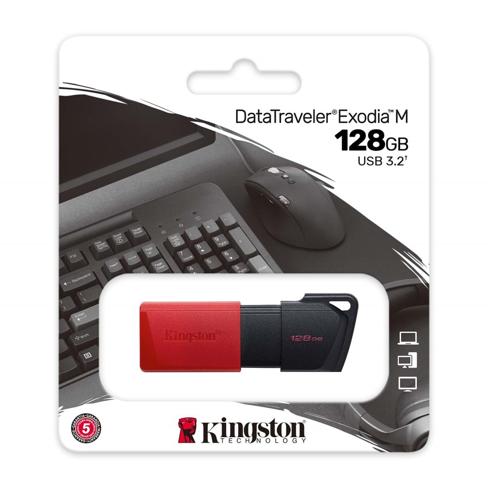 KINGSTON 128GB USB 3.2 Usb Bellek Exodia DTXM/128GB