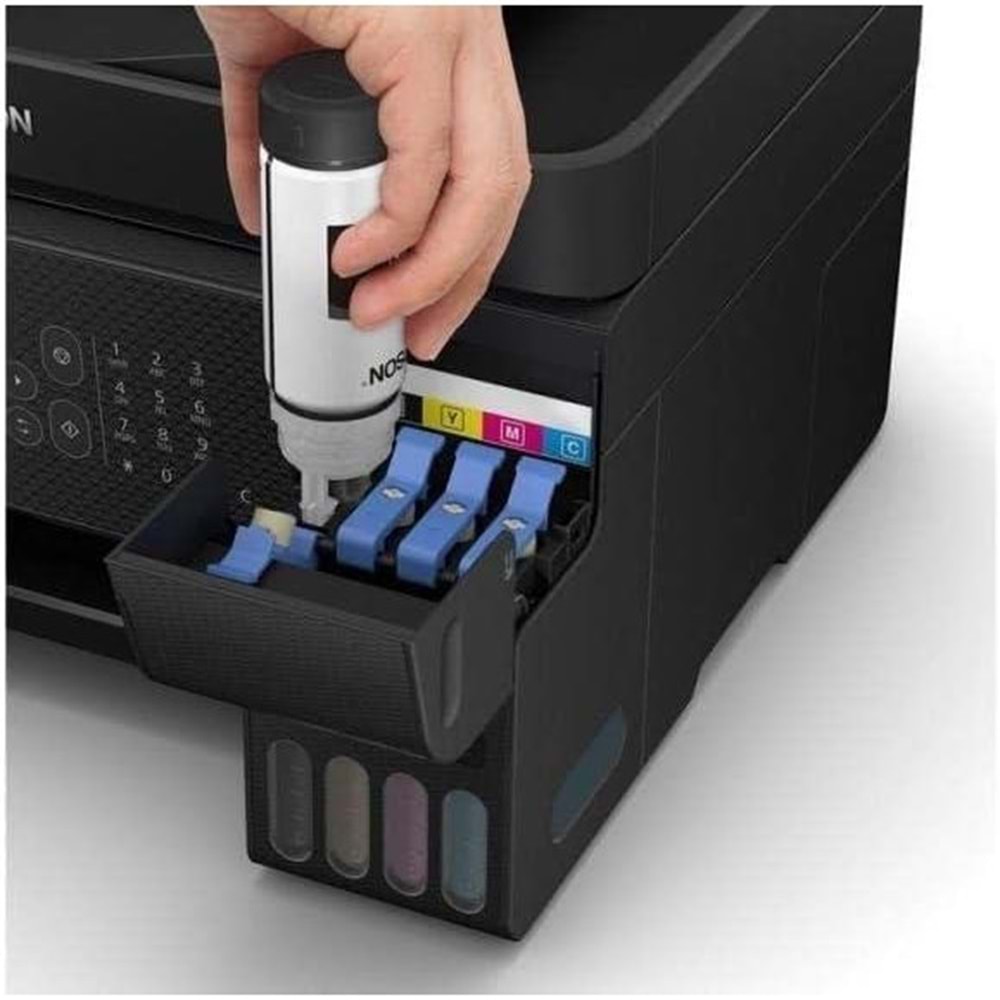 EPSON A4 Renkli L5290 Çok Fonksiyonlu Tanklı Yazıcı Fax USB 2.0,Ethernet,Kablosuz