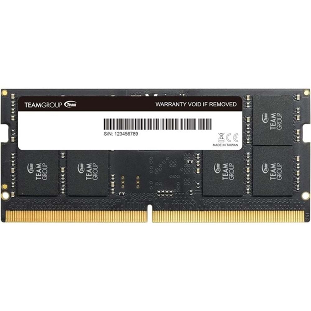 TEAM 32GB DDR5 4800MHZ CL40 NOTEBOOK RAM VALUE TED532G4800C40D-S0