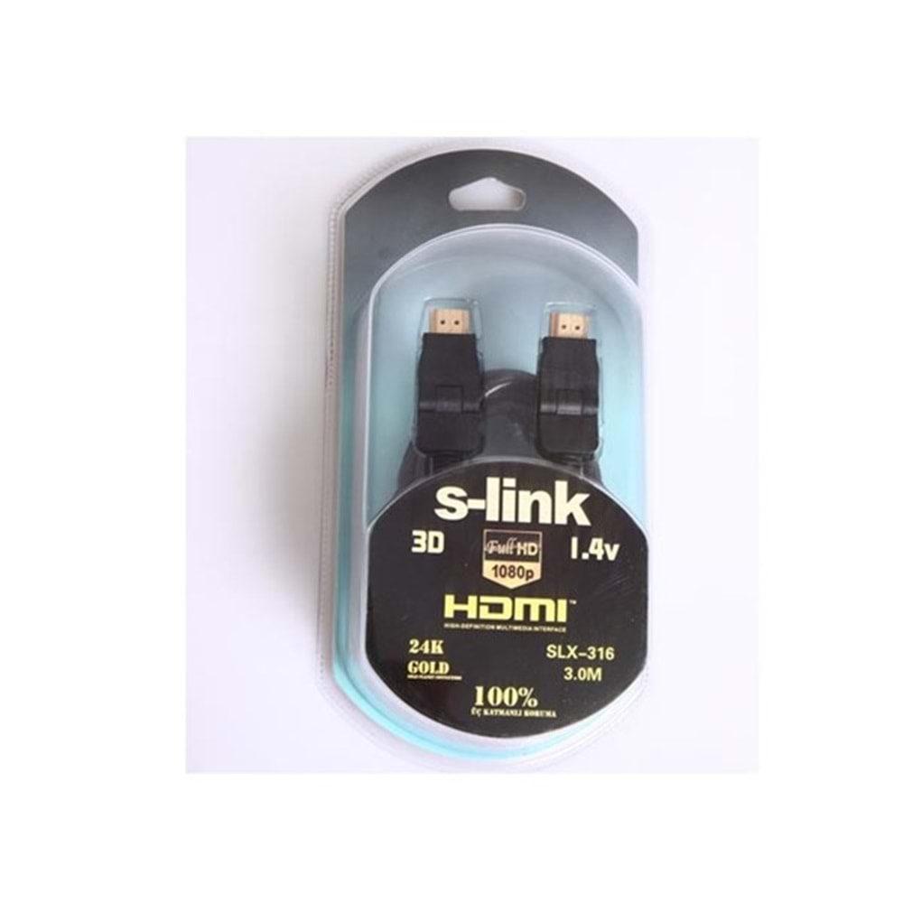 S-LINK 5metre SLX-318 HDMI Kablo