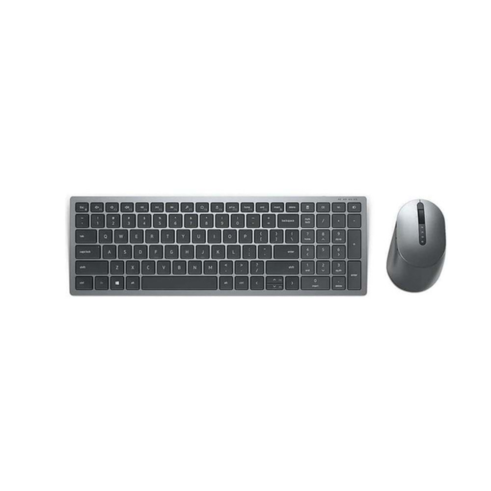 DELL KM7120W Bluetooth+Kablosuz Q Trk Optic Mouse Gri/Siyah Multimedya Klavye - Mouse Set 580-AIWJ