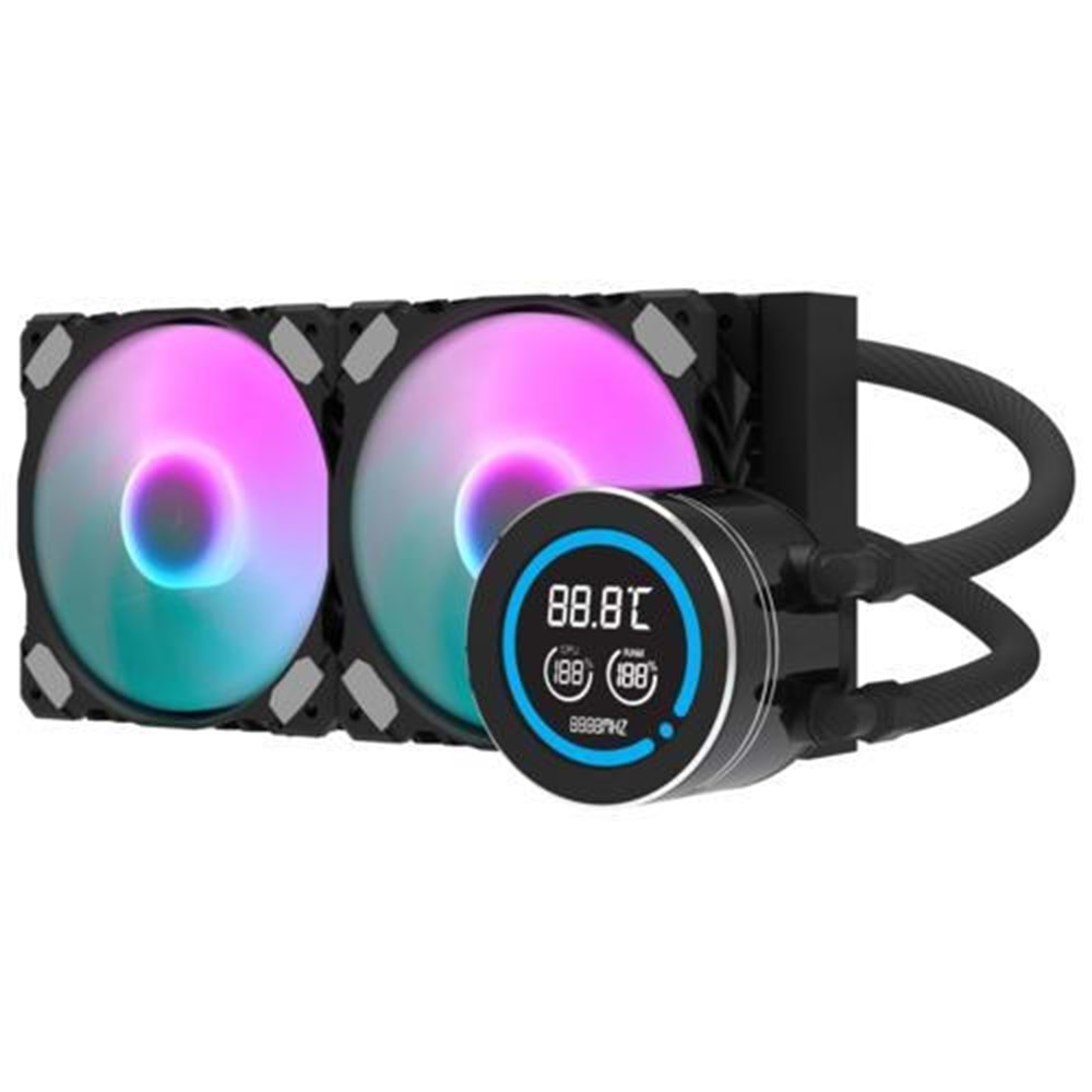 AIGO 240MM DN240D ARGB AM5-1851p Sıvı Soğutmalı İşlemci Fanı