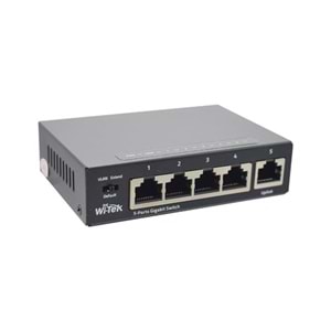 WITEK 5port Gigabit Yönetilemez Switch Metal Kasa WI-SG105