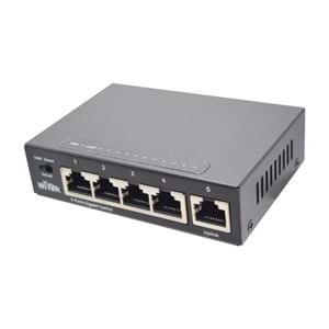 WITEK 5port Gigabit Yönetilemez Switch Metal Kasa WI-SG105