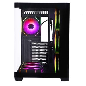 GAMEBOOSTER SEA WIEW GB-G2851BB GAMING Mid-Tower PC Kasası 7-Fanlı