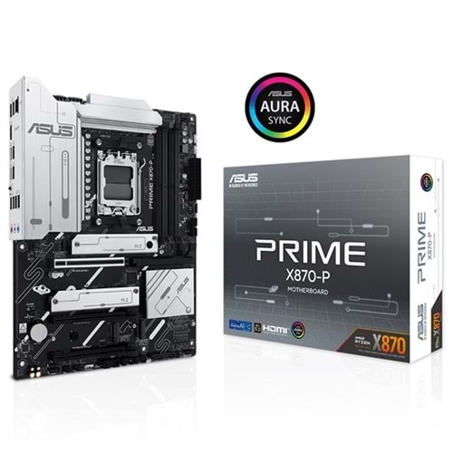 ASUS PRIME X870-P DDR5 HDMI DP PCIE 5.0 AM5 ATX